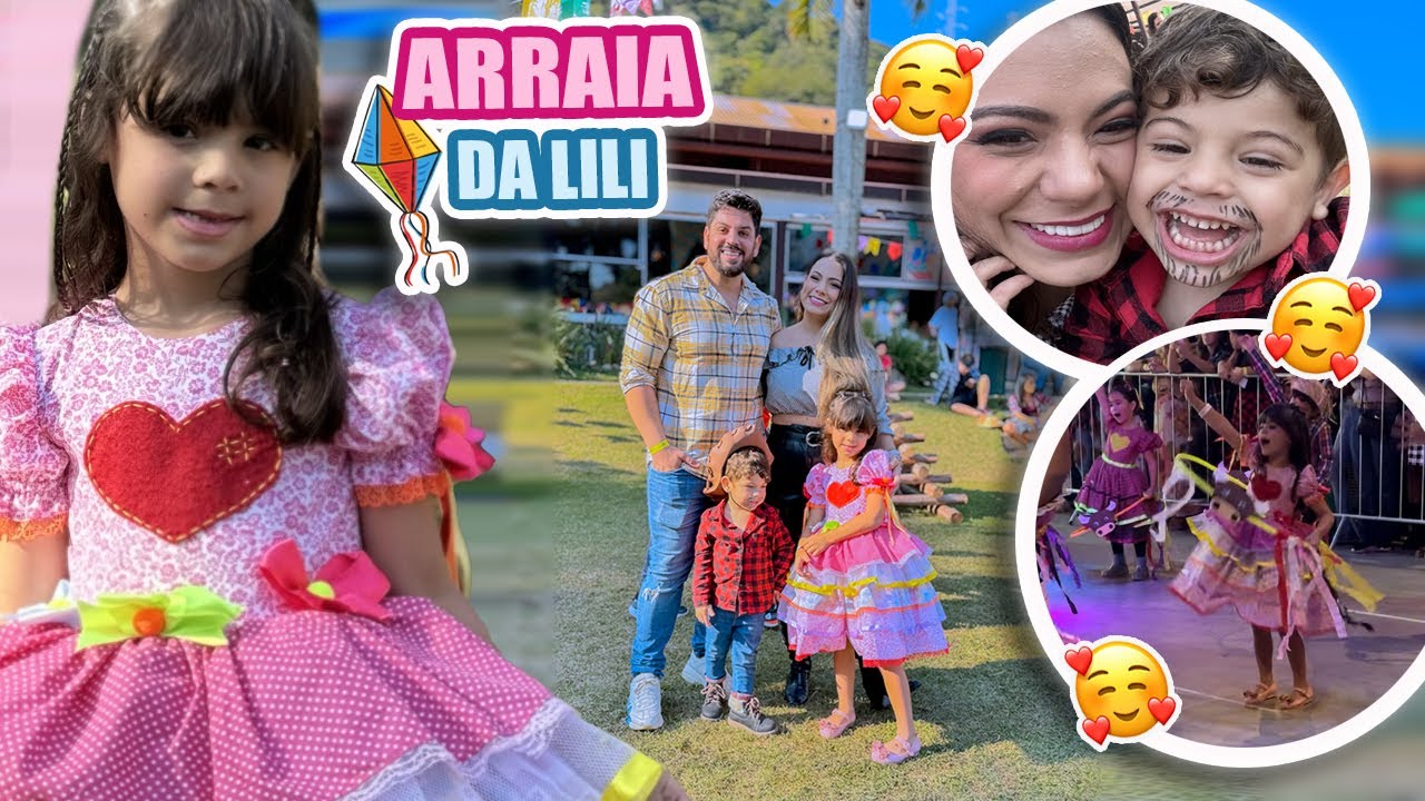 NOSSA FILHA BRILHOU NA FESTA JUNINA DA ESCOLA * Vem ver como foi | Kathy Castricini