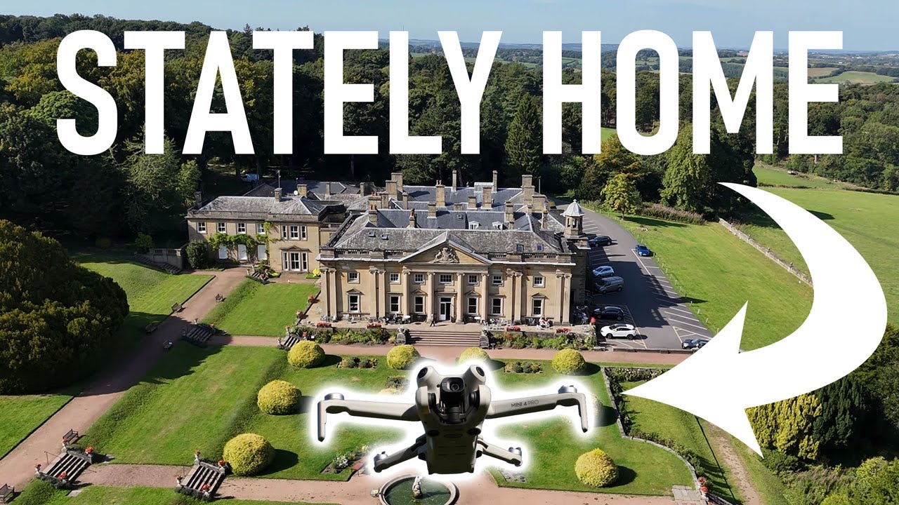 Wortley Hall, Wortley,  Yorkshire - UK | DJI Mini4 Pro Drone Footage