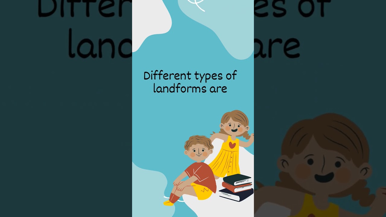 Landforms for kids without music