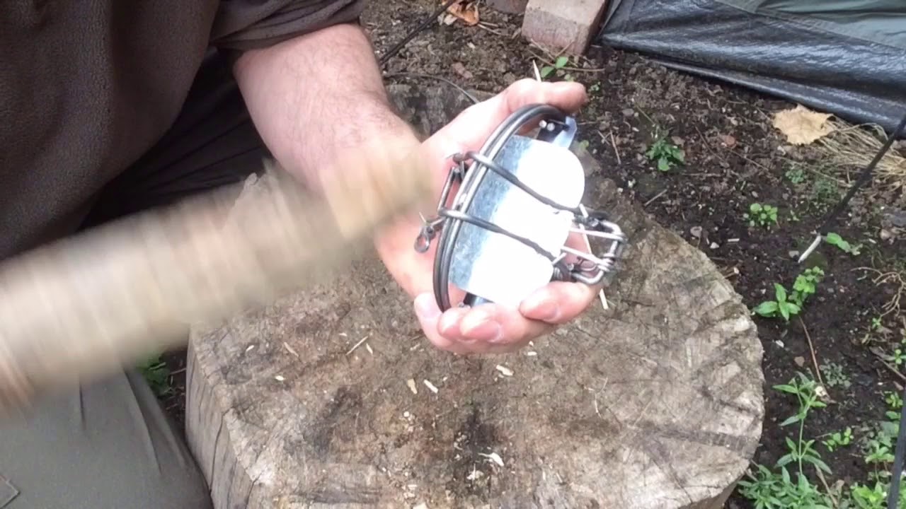Survival Chinese foot trap ! Easy foot trap! For most small  creatures.!