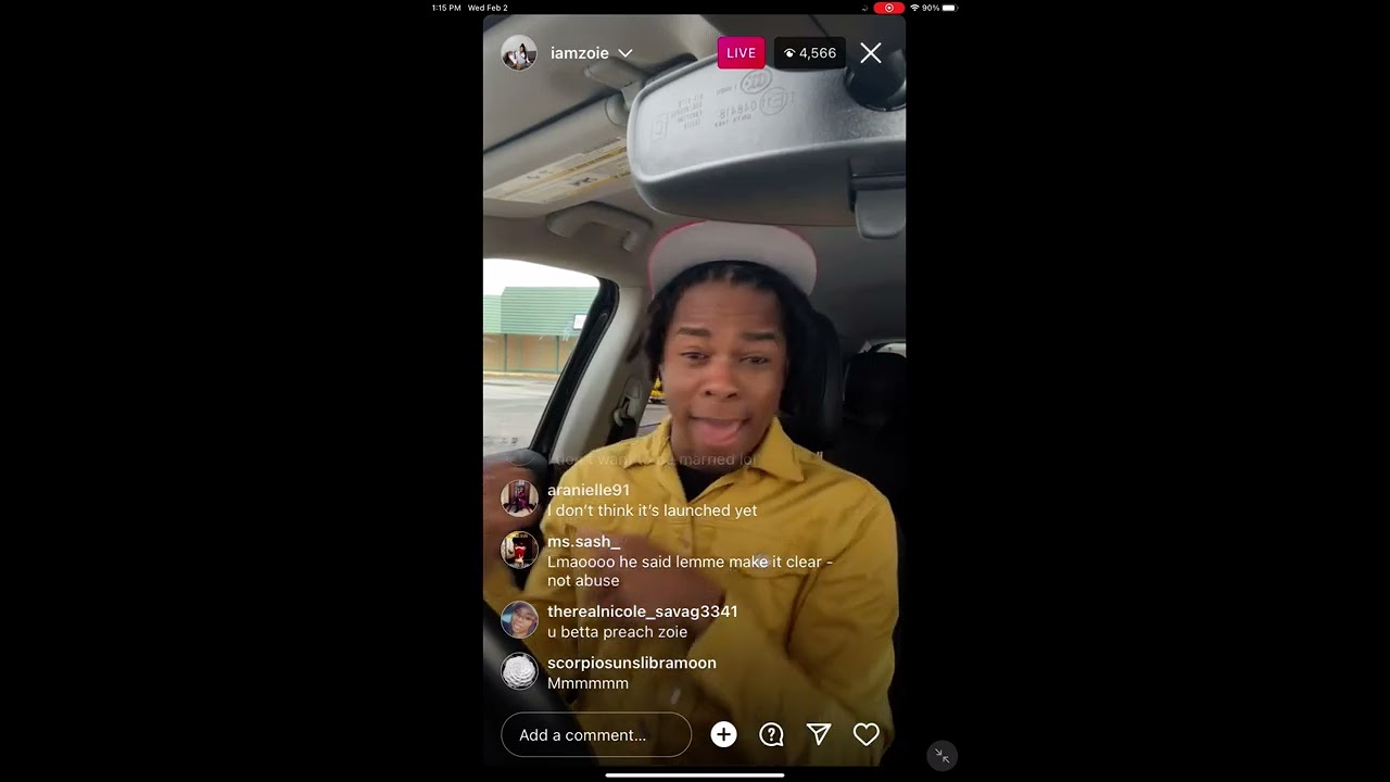 IAMZOIE IG LIVE talks marriage & boyfriend joins the live! (2-2-22)