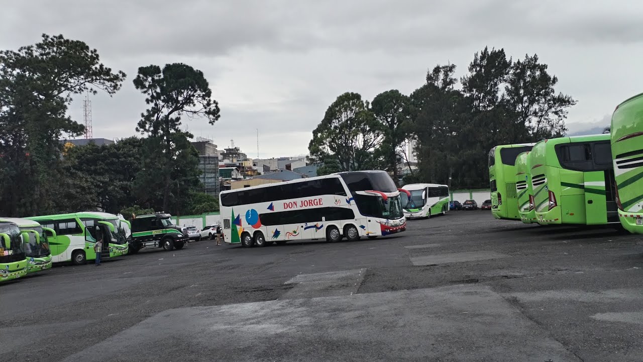 BUSES EN LA TERMINAL DEL CARIBE PARTE 2