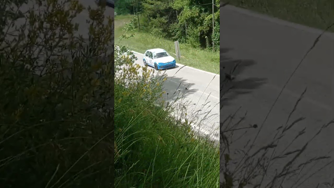 Ascoli 2025 Peugeot 106 S16 RS Plus Megale Coppa Teodori salita 2