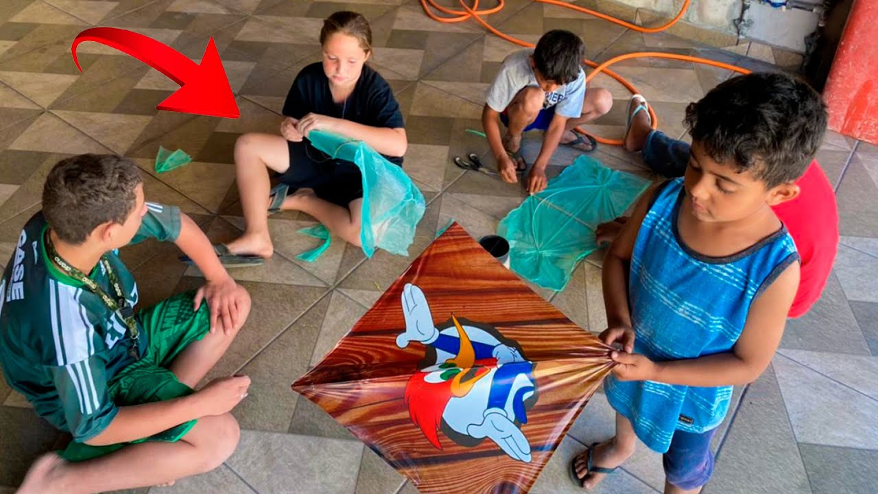 Quem fizer Ganha FLEXINHA do RJ. SACOLA de SUPERMERCADO a Melhor Ganha RAIA do Pica-Pau