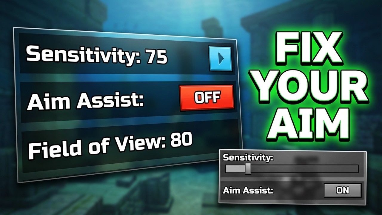Best Settings For BEGINNERS In Pixel Gun 3D