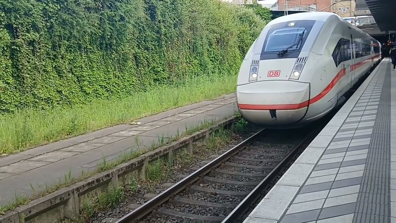 Mitfahrt im ICE 575 von Hamburg nach Kassel