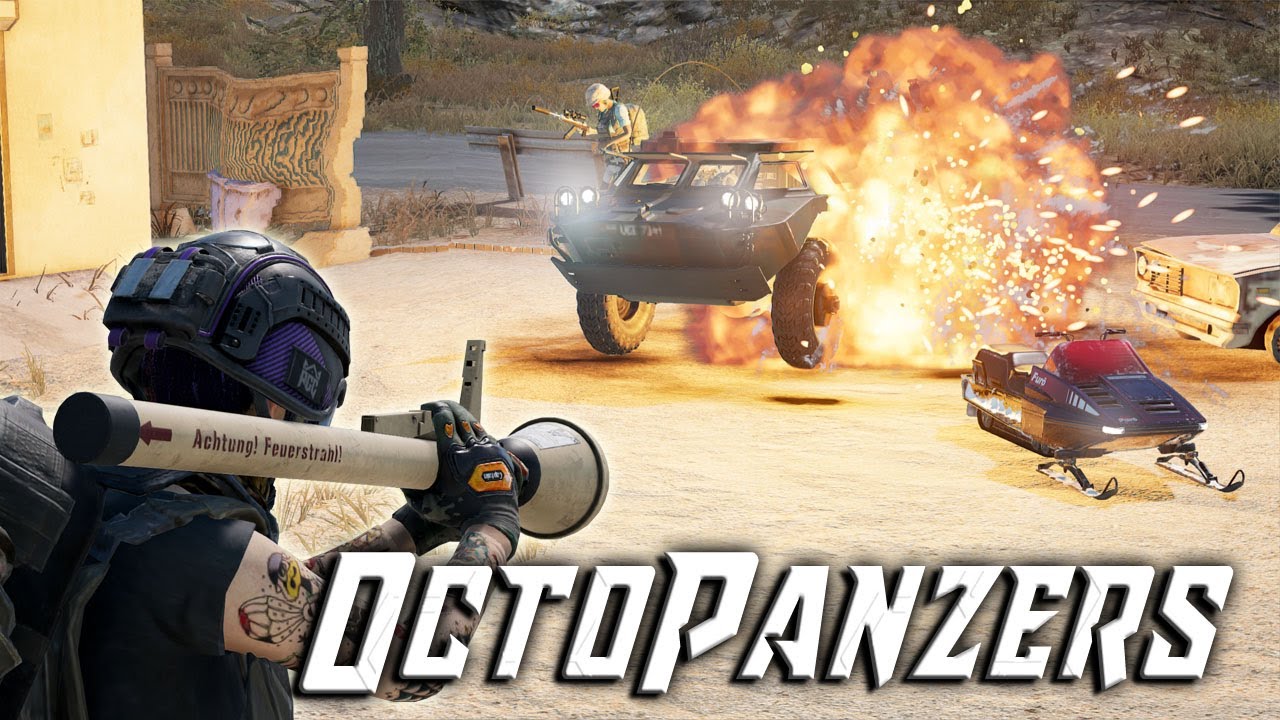OCTOPANZERS! How many Panzers can one player carry? | PUBG