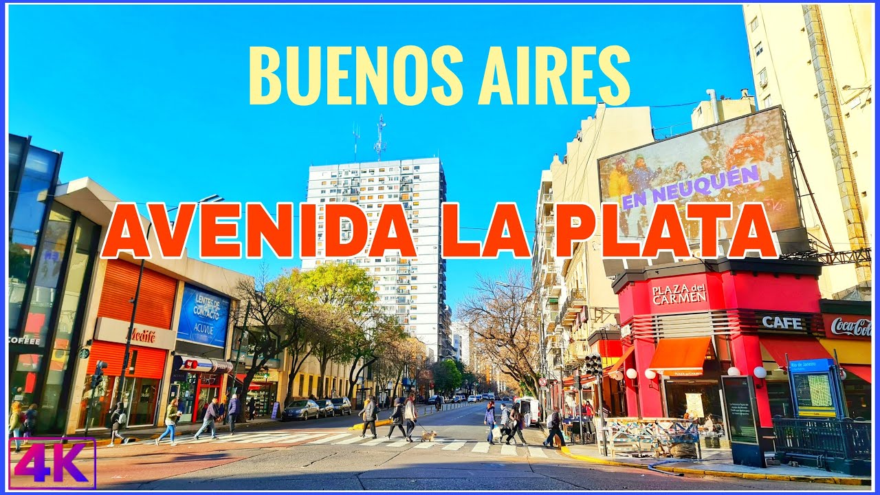 【4K】Buenos Aires, AVENIDA LA PLATA - Barrio Azucena Butteler | Buenos Aires Travel Vlog