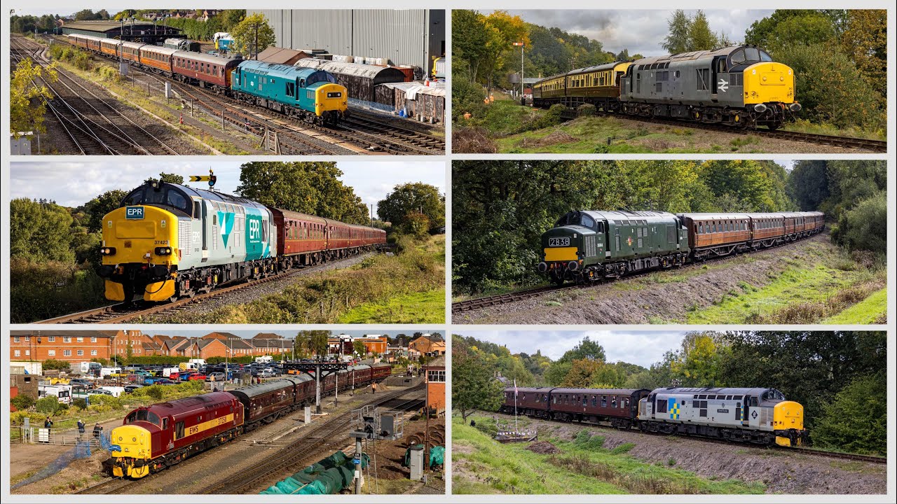 Severn Valley Railway Autumn Diesel Bash - 65 Years of Class 37 05/10/2025