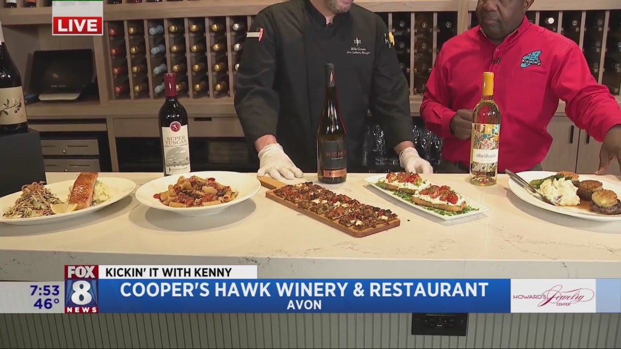 Cooper's Hawk Winery & Restaurant in Avon serves up seasonal favorites