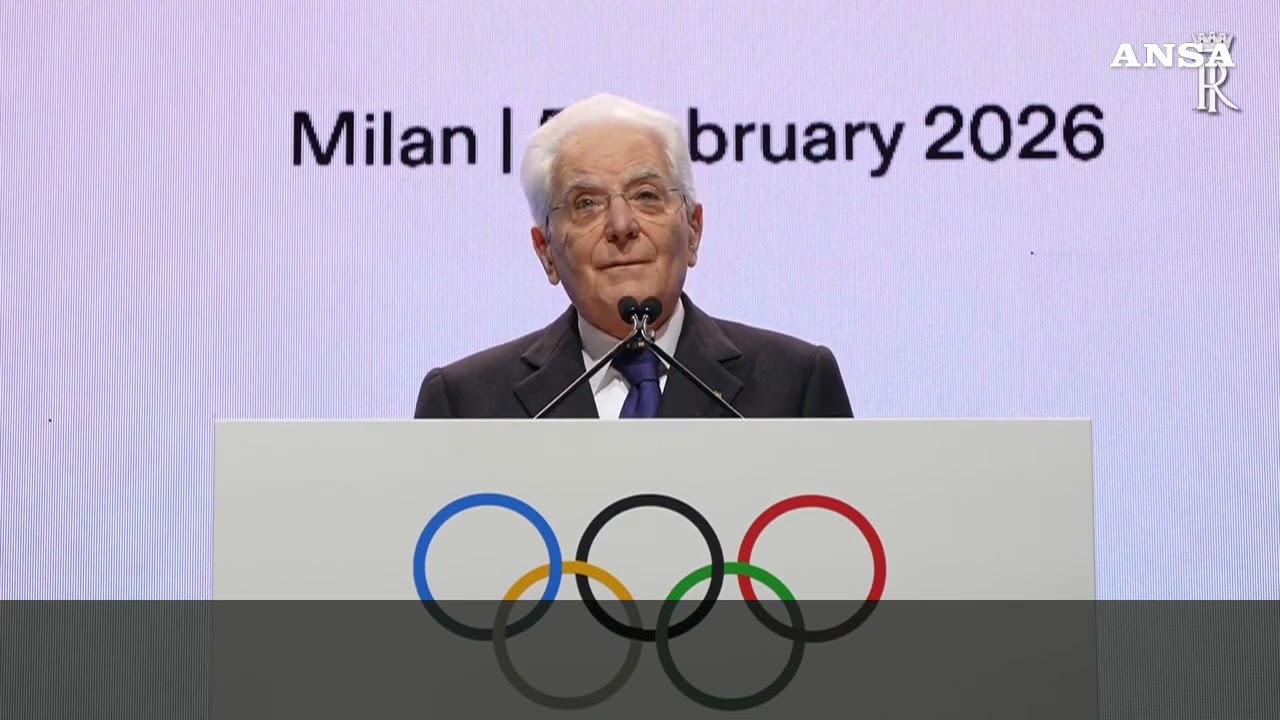 MilanoCortina, Mattarella: