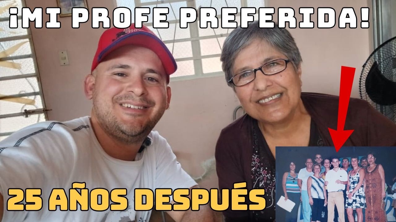 Me reencontré con mi profesora preferida de Secundaria 25 años después. @MichelCronicas