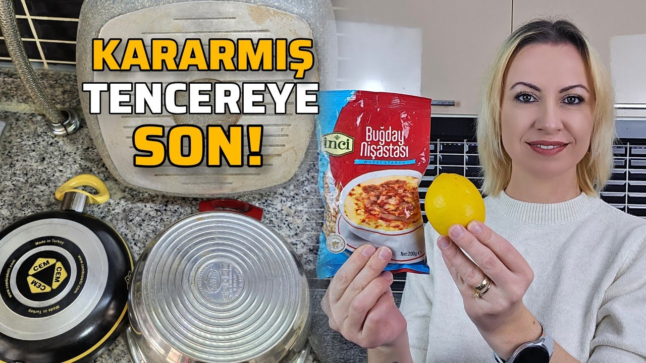 Kararmış ve Sararmış Tencereler Nasıl Yeni Gibi Olur?