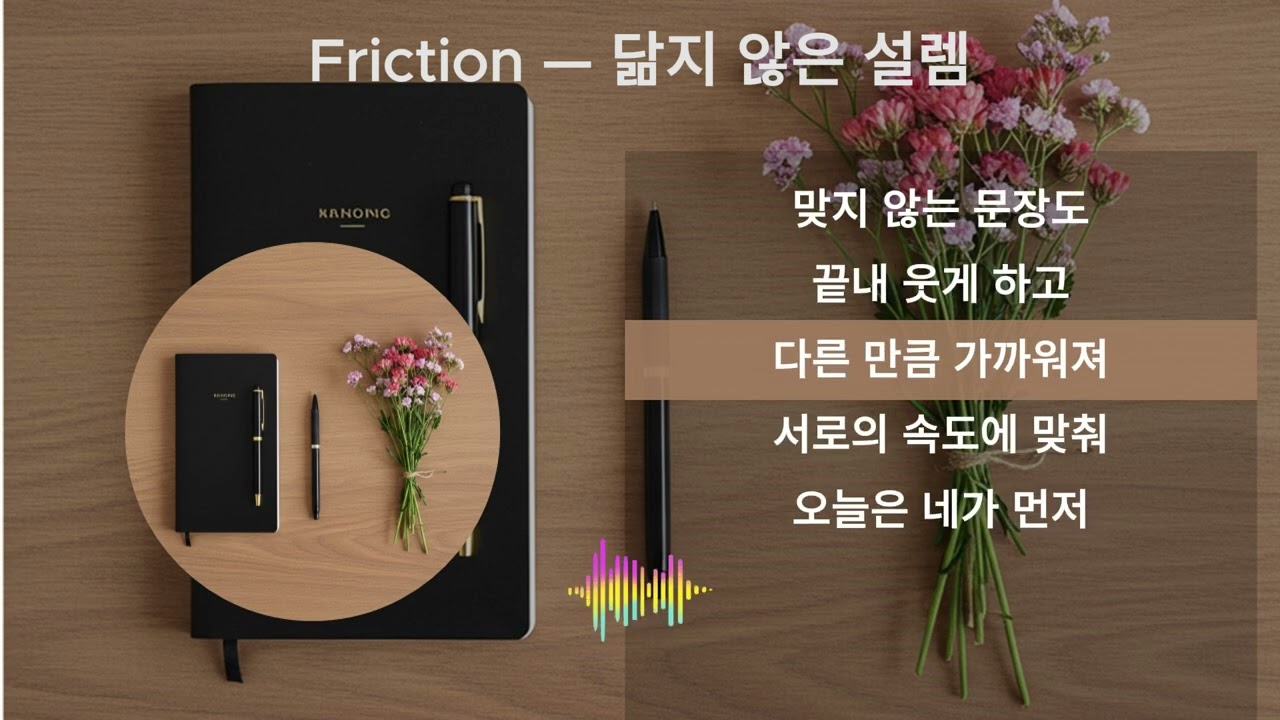 Friction — 닮지 않은 설렘
