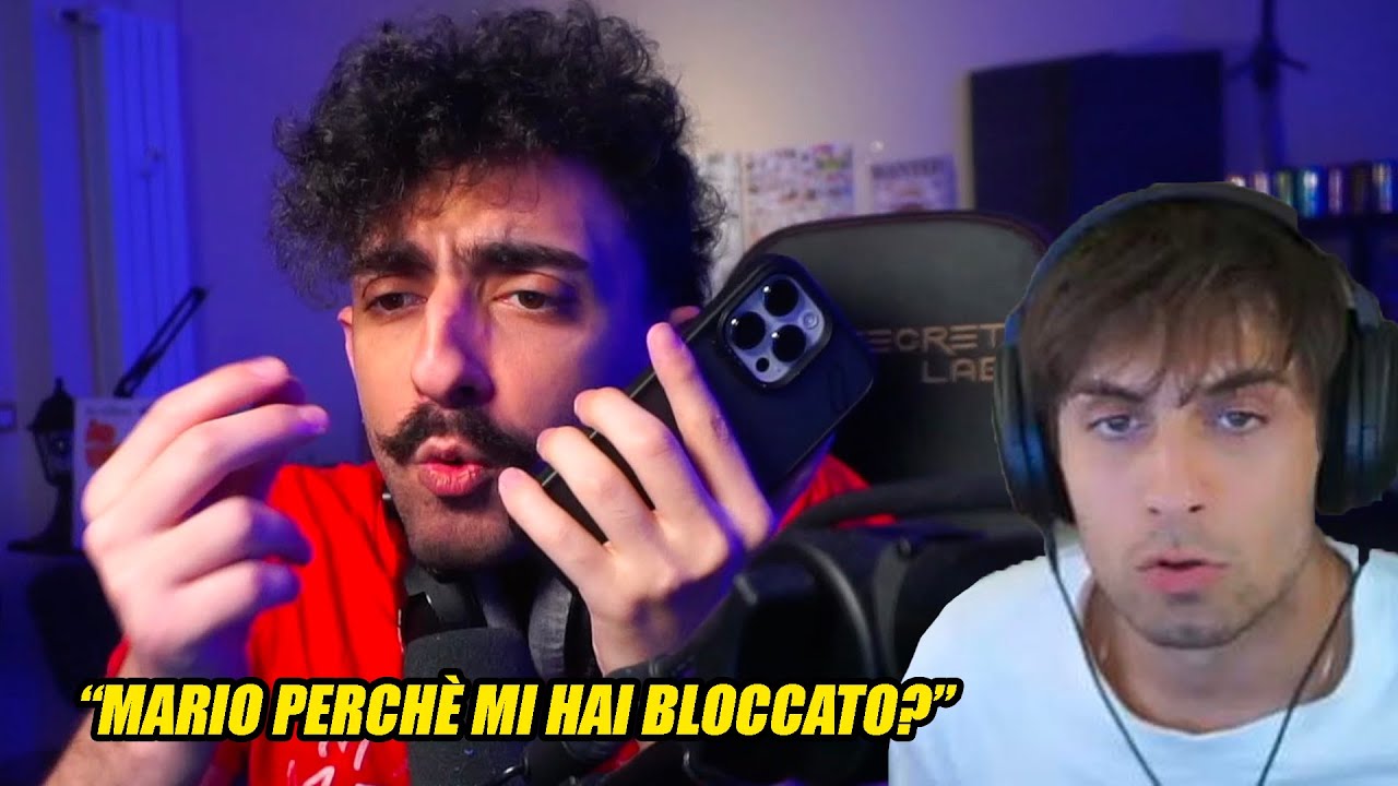Mario Sturniolo ha bloccato Blur?