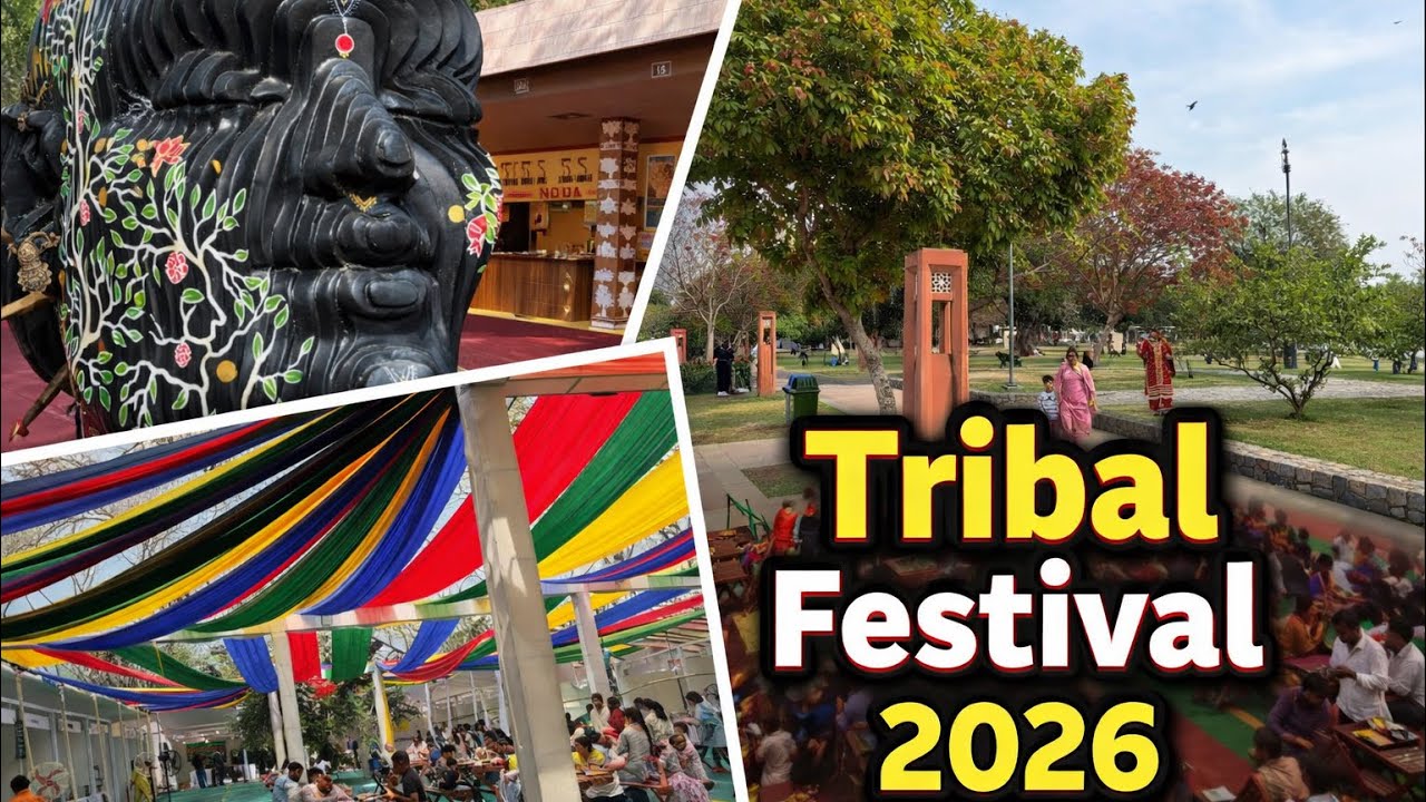 Delhi Mein Aisa Festival Pehli Baar Dekha! | Sunder Nursery Tribal Fest 2026|@dimriexploreworld3201