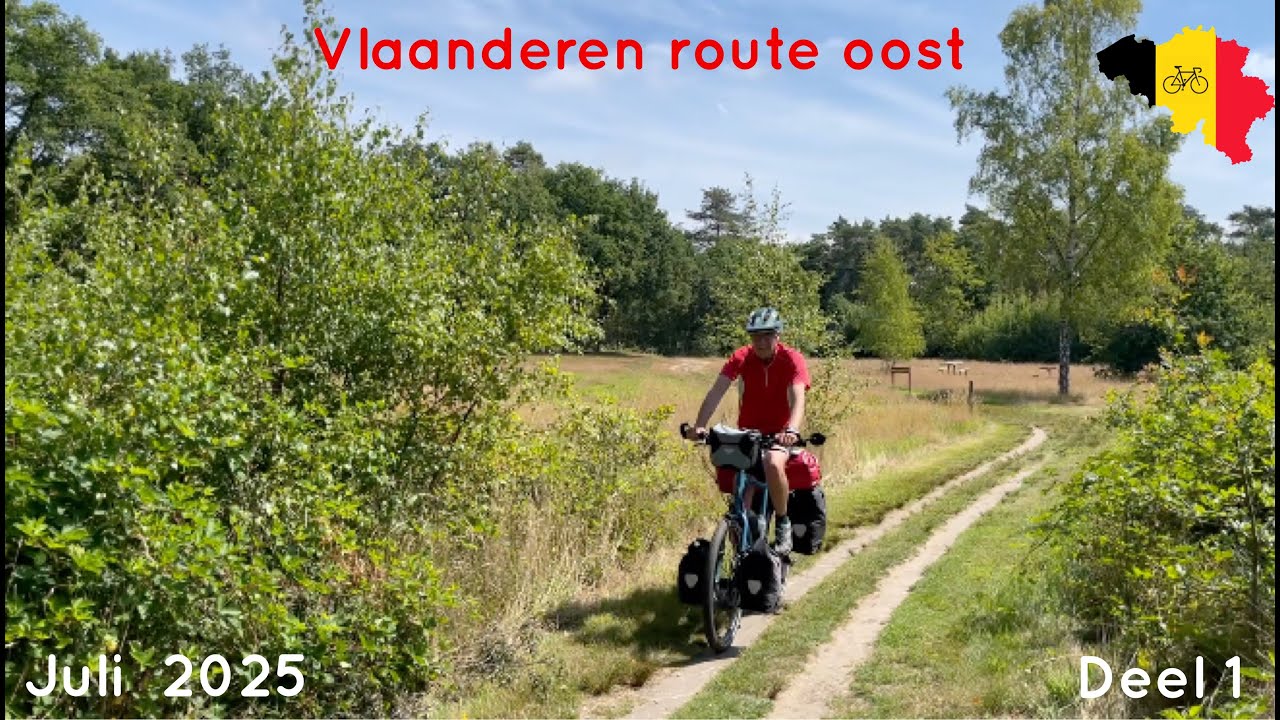 Fietsen door Vlaanderen, juli 2025, deel 1