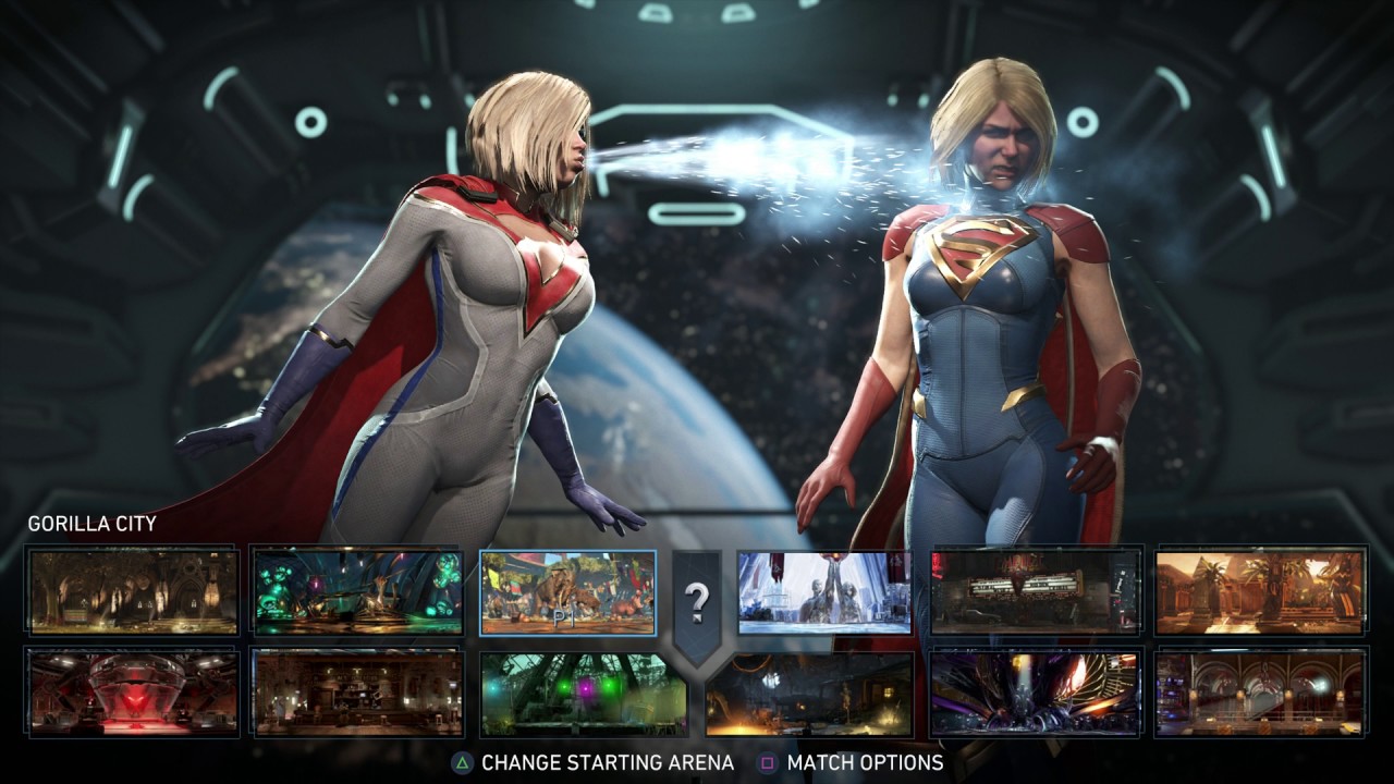 Injustice 2 | Power Girl vs Supergirl | 1080p60