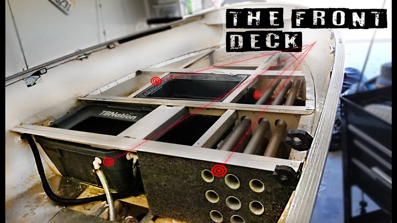 The Front Deck - Lund Deep V Aluminum Boat Restoration