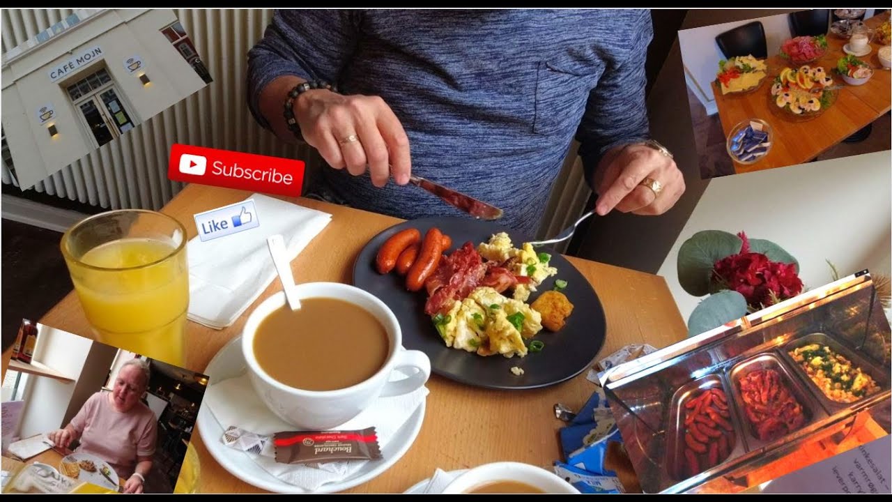 Vi prøver Brunch Buffet på vores lokale CAFE' MOJN I ÅBENRÅ