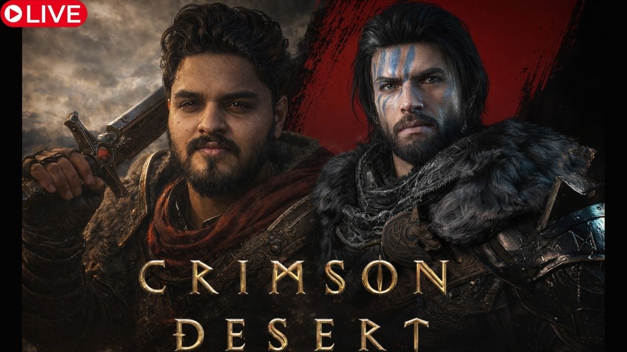 🇮🇳CRIMSON DESERT LIVE 🔴 First Time Playing – Worth the Hype?