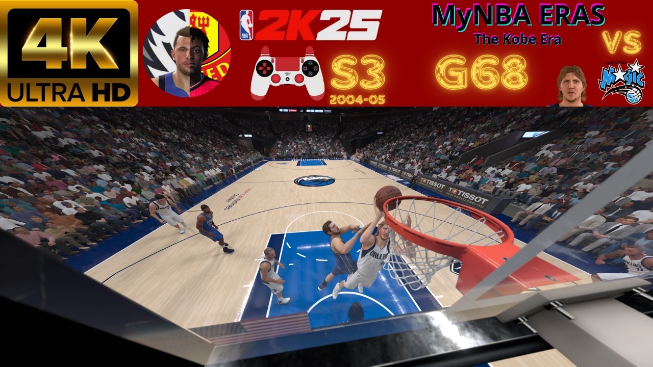 [NBA2K25][HoF]第三季六十八場 vs魔術[一鏡到底][曼巴紀元]