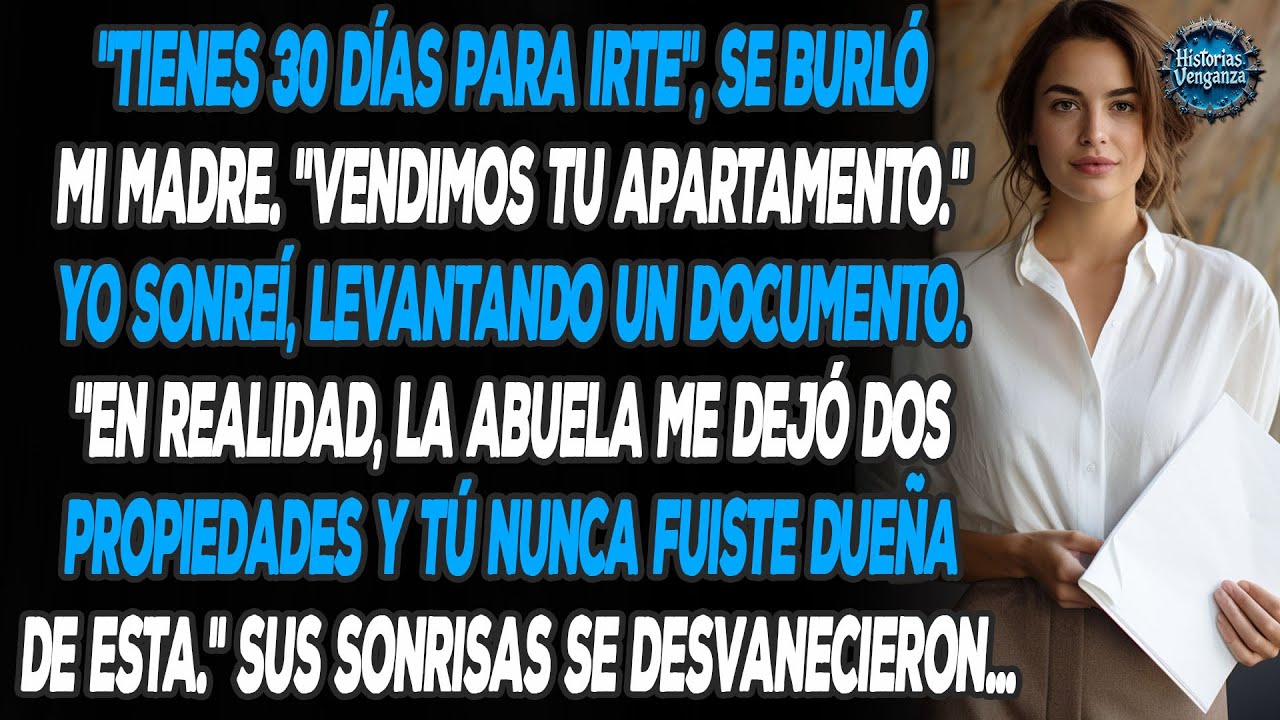 Mis Padres Vendieron Mi Apartamento A Mis Espaldas, Pero No Esperaban Que Tuviera La Escritura Real