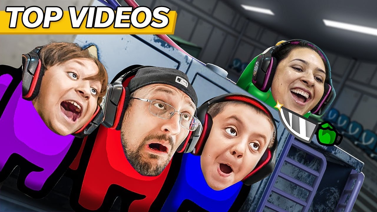 FGTEEV's FUNNIEST Imposter Moments in AMONG US!