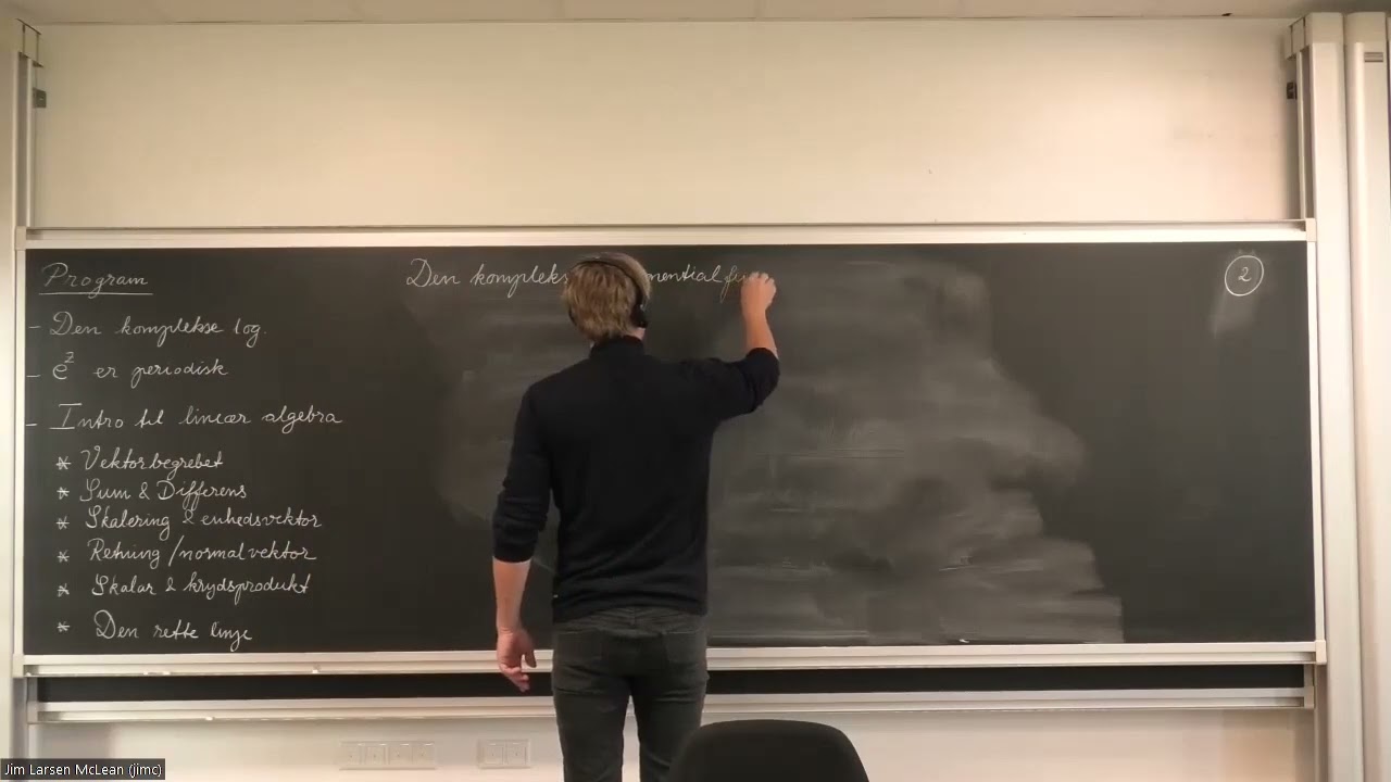 Mathematics 1 Absalon Lecture 9 English dub