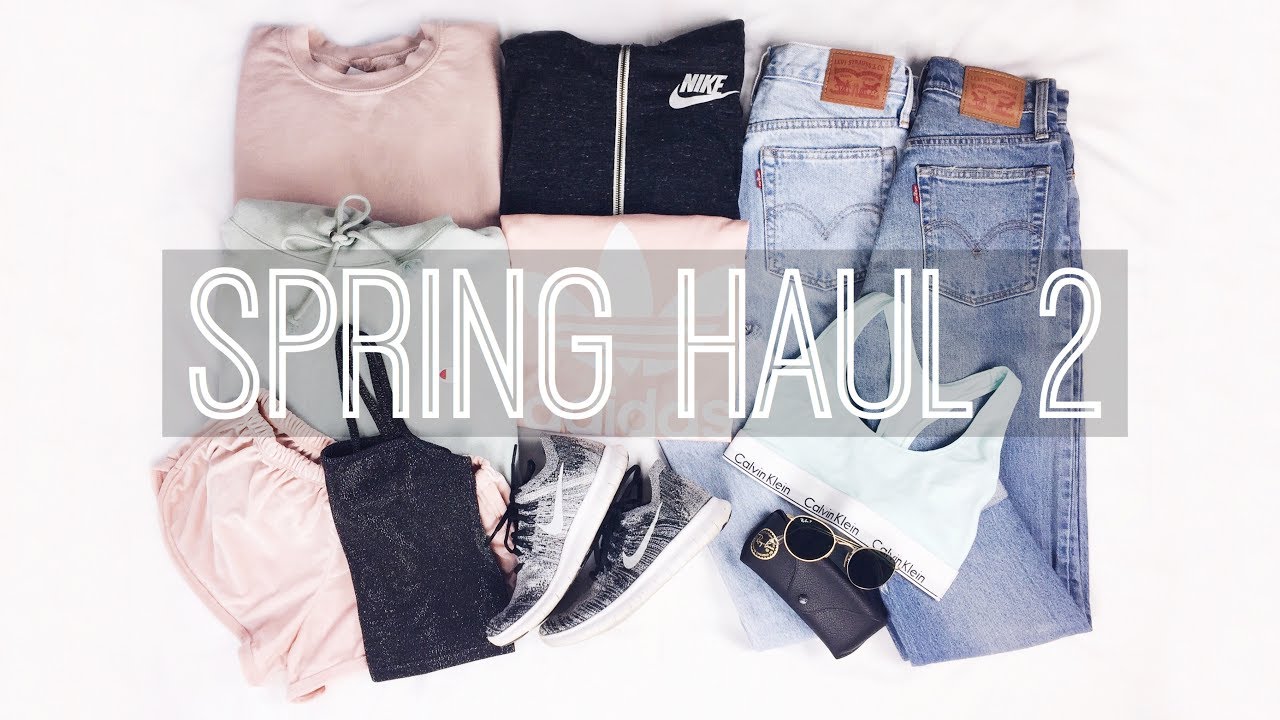 Spring TRY ON Haul 2 // Brandy Melville, Nike, Urban Outfitters+