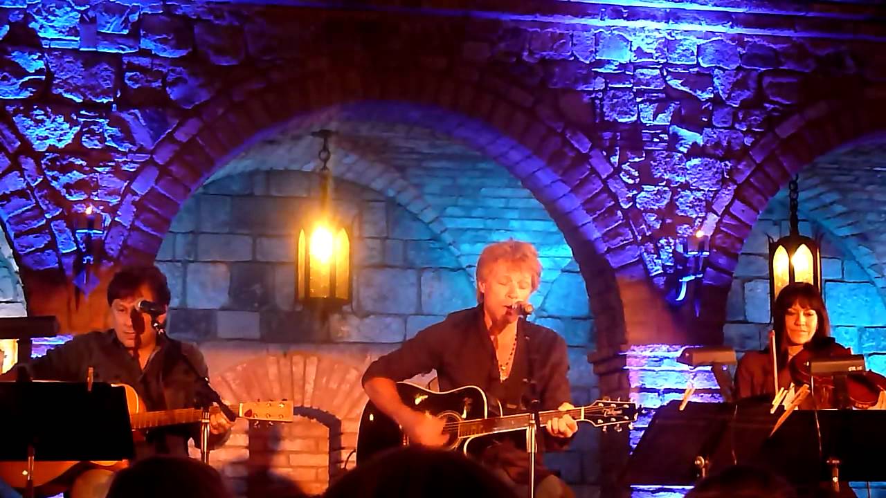 Santa Fe Jon Bon Jovi live acoustic Napa San Francisco Aug 28 2012