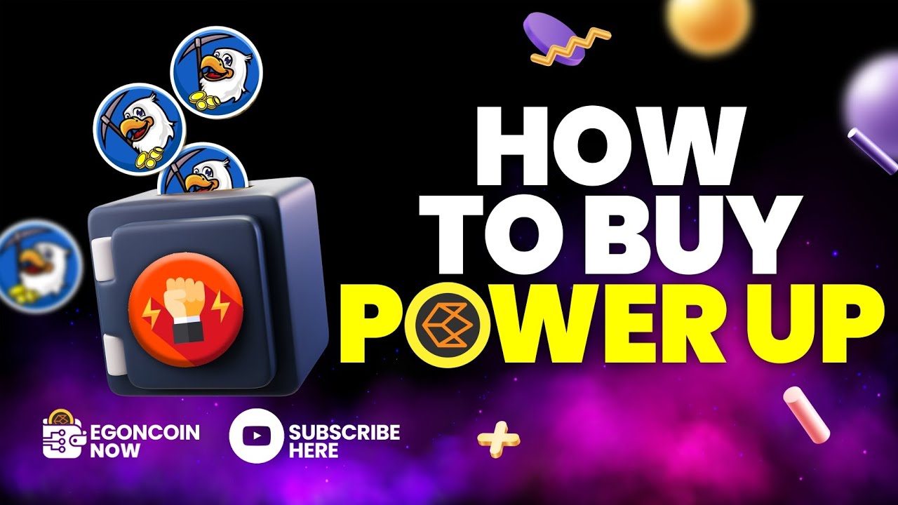 How to Buy POWER UP for Catapult Protocol Token | EgonCoin Blockchain