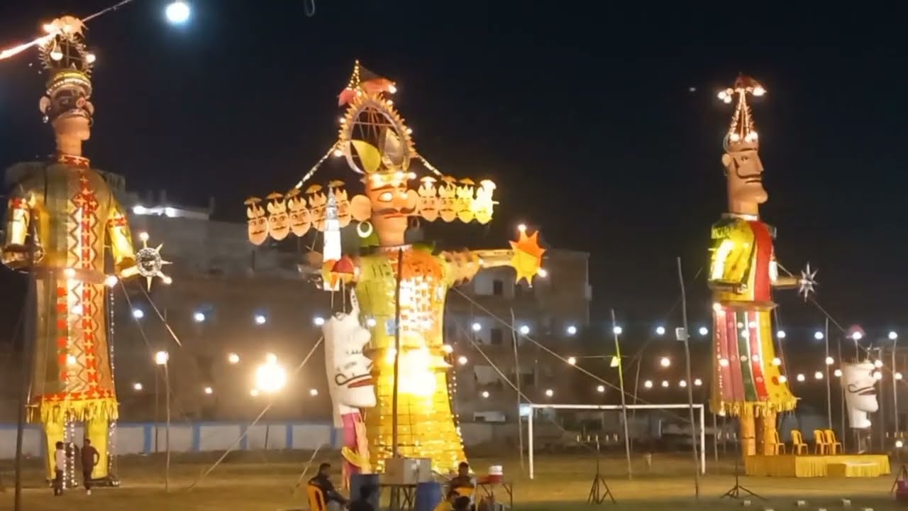 Dusshera 2023 Shobha yatra Narendra Ground lal bangla kanpur