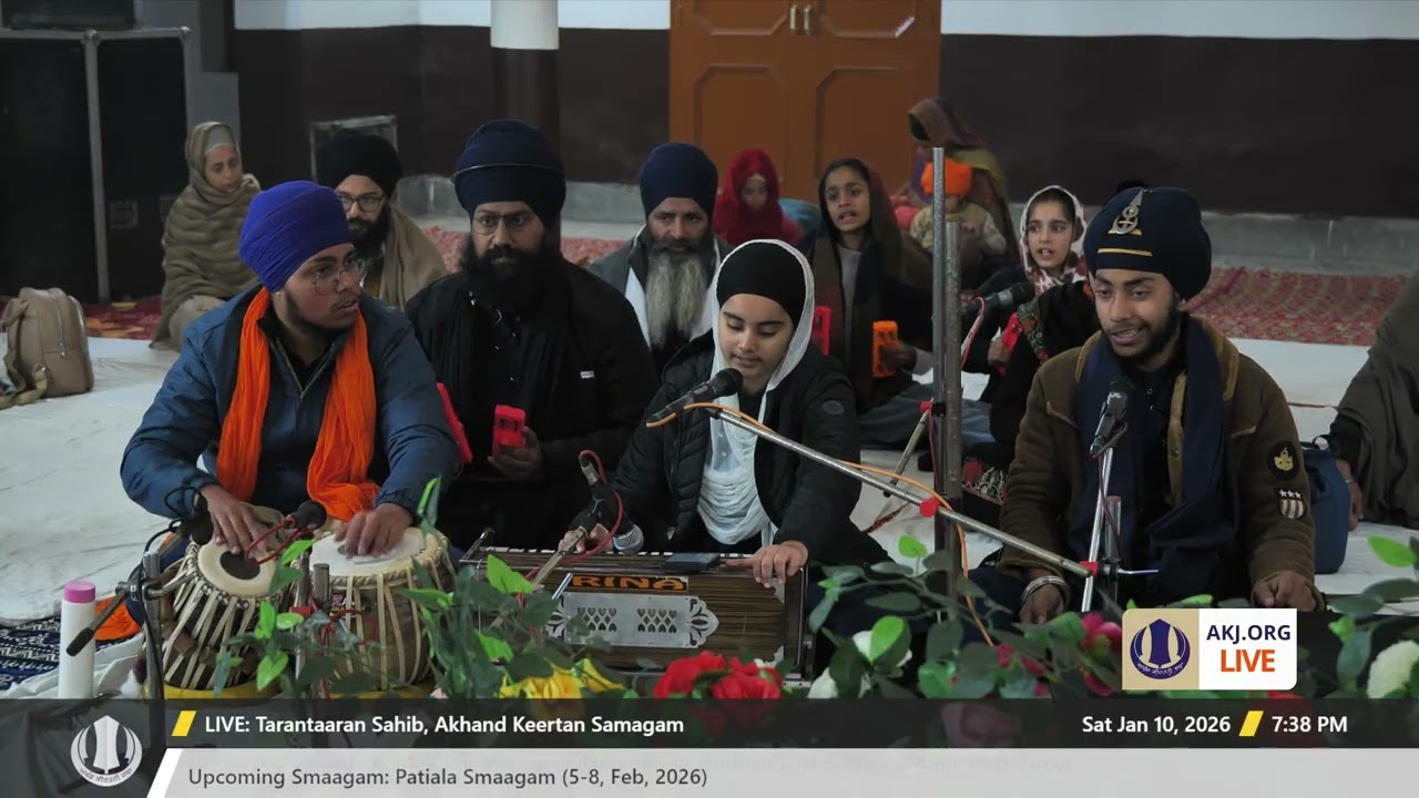 001 Tarantaran 10Jan2026 SatEve Rainsabai Bibi Sehajpreet Kaur Jee Nadala