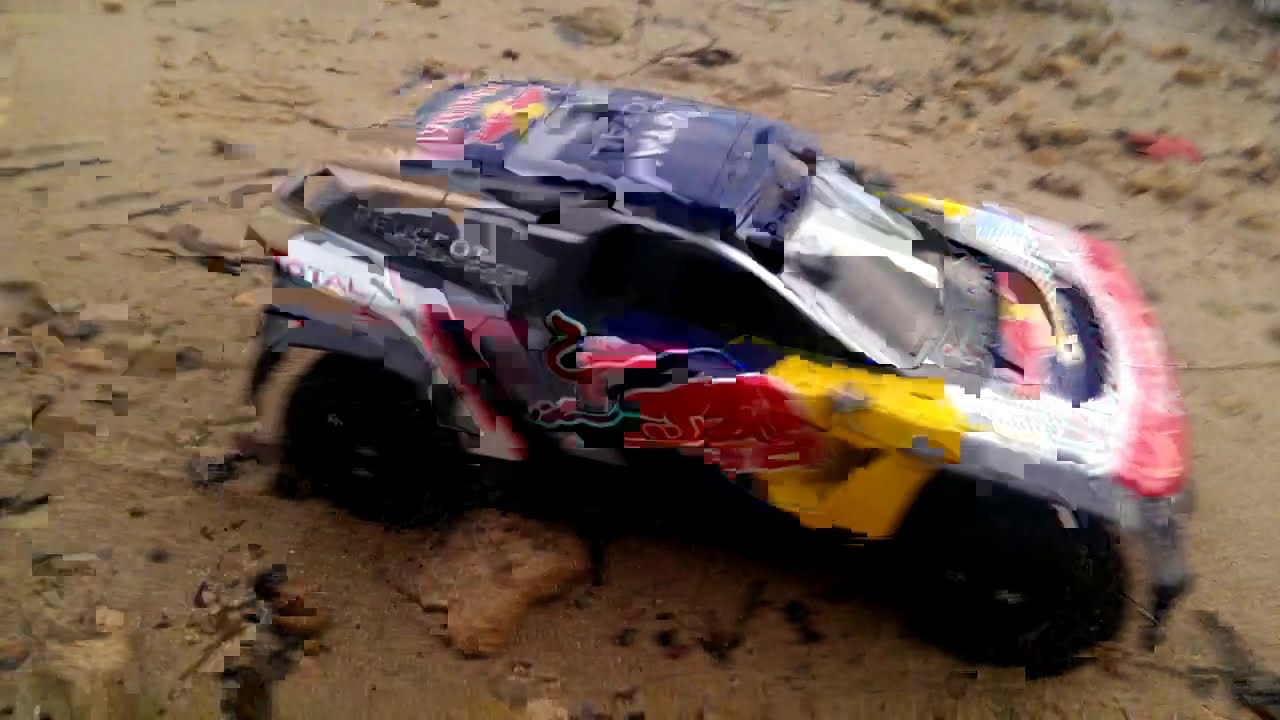 Peugeot 3008DKR MAXi - Driving around at Adachi Park!