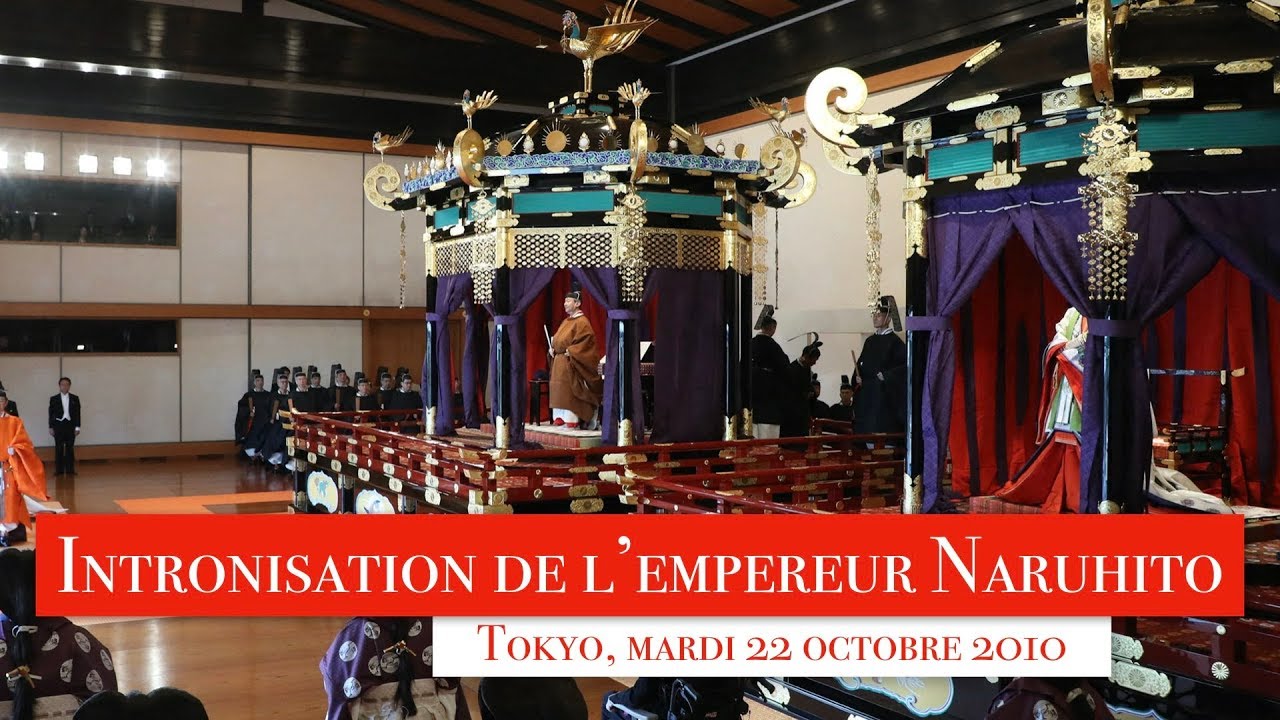 Intronisation de Naruhito, 126e empereur du Japon