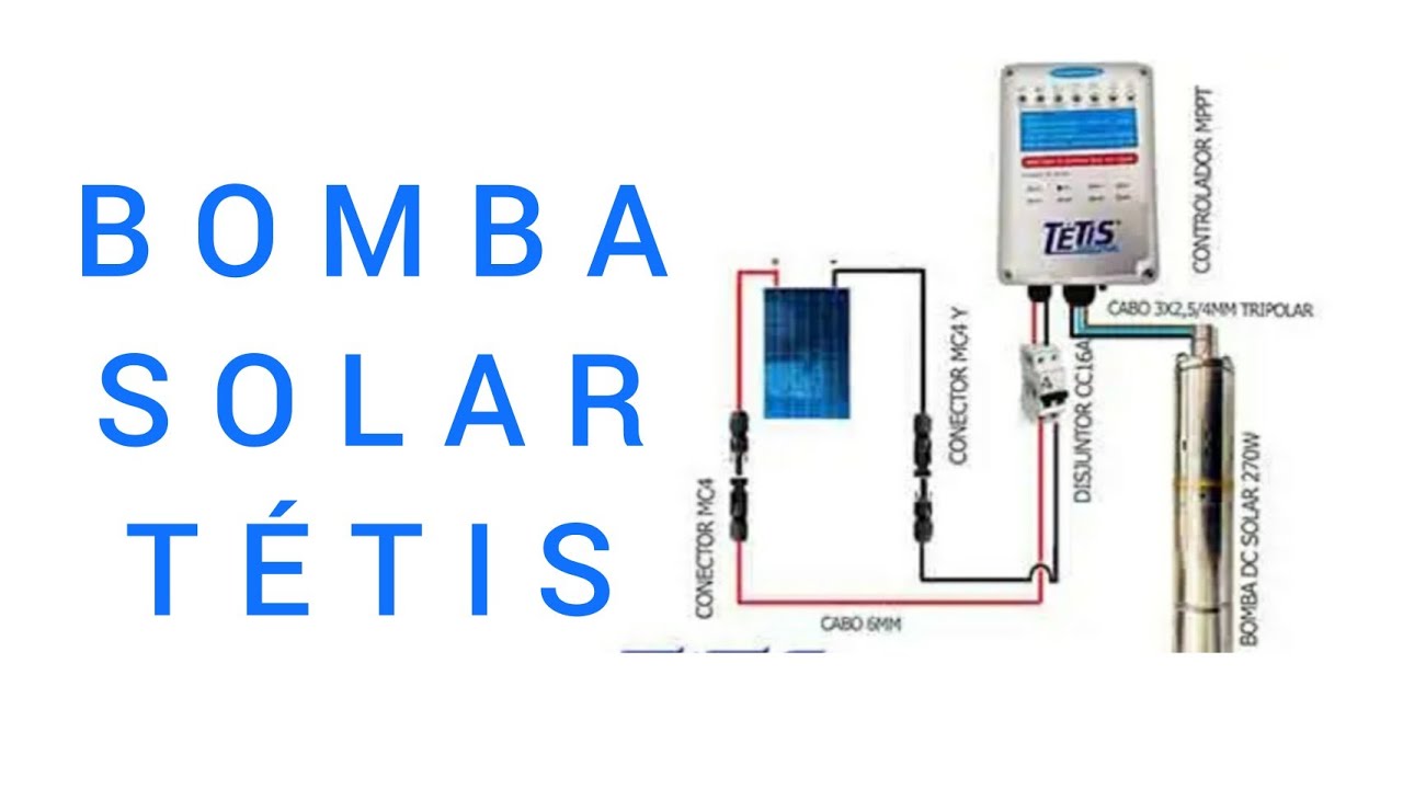 BOMBA SOLAR TÉTIS : Procedimentos de instalação.