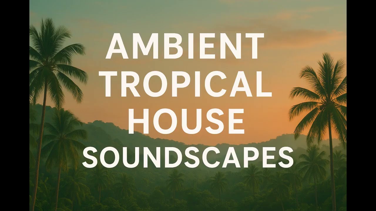 Ambient Tropical House Soundscapes • Sparse Robotic Atmospheres for Focus & Flow