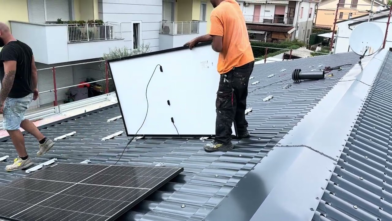 Posa pannelli fotovoltaici elegante villa a Cesate (MI)