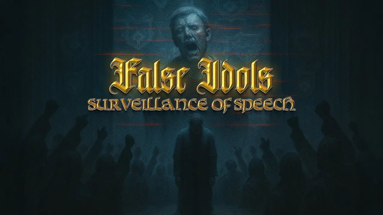 False Idols &ndash; Surveillance of Speech (Official Visualizer) | Doc Gator Records