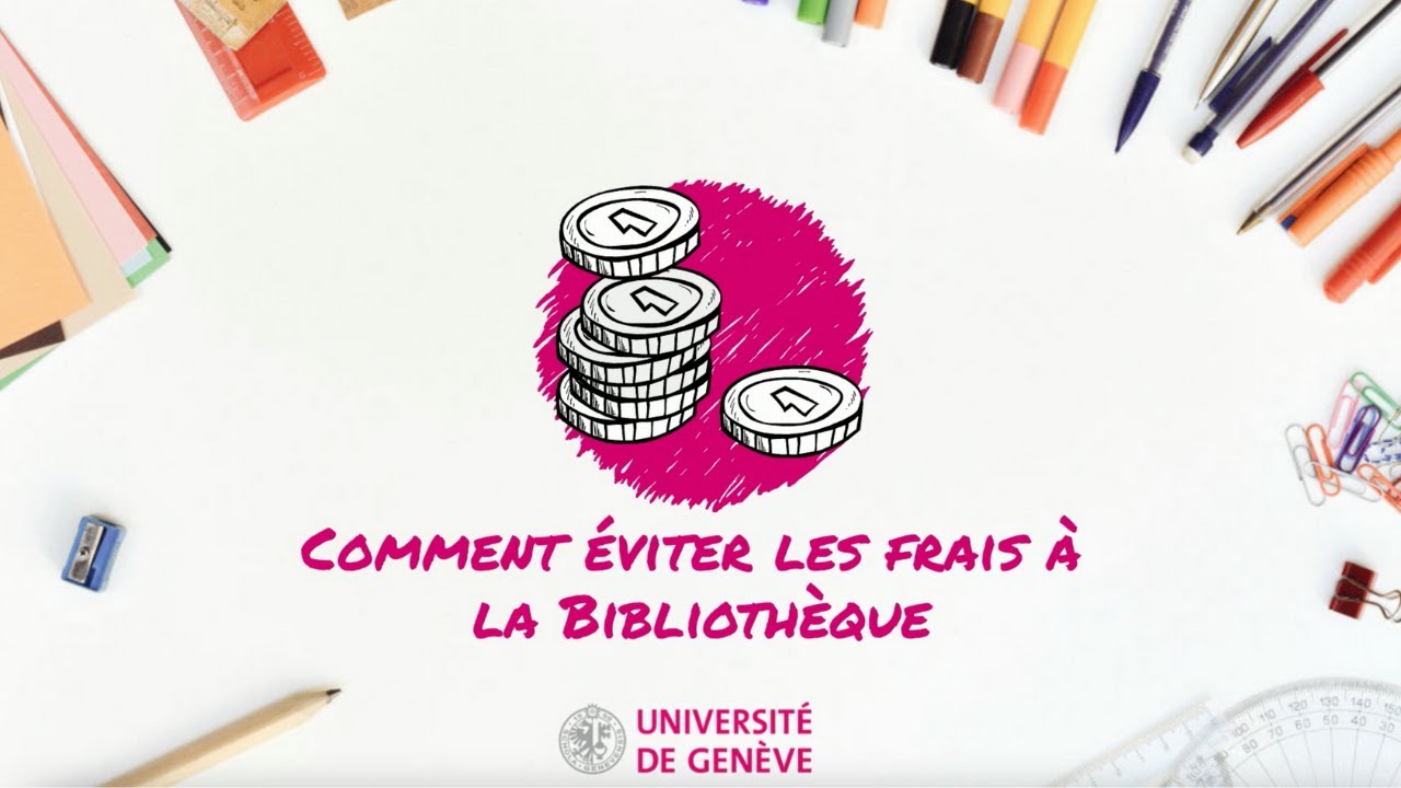 Comment &eacute;viter les frais &agrave; la Biblioth&egrave;que avec swisscovery