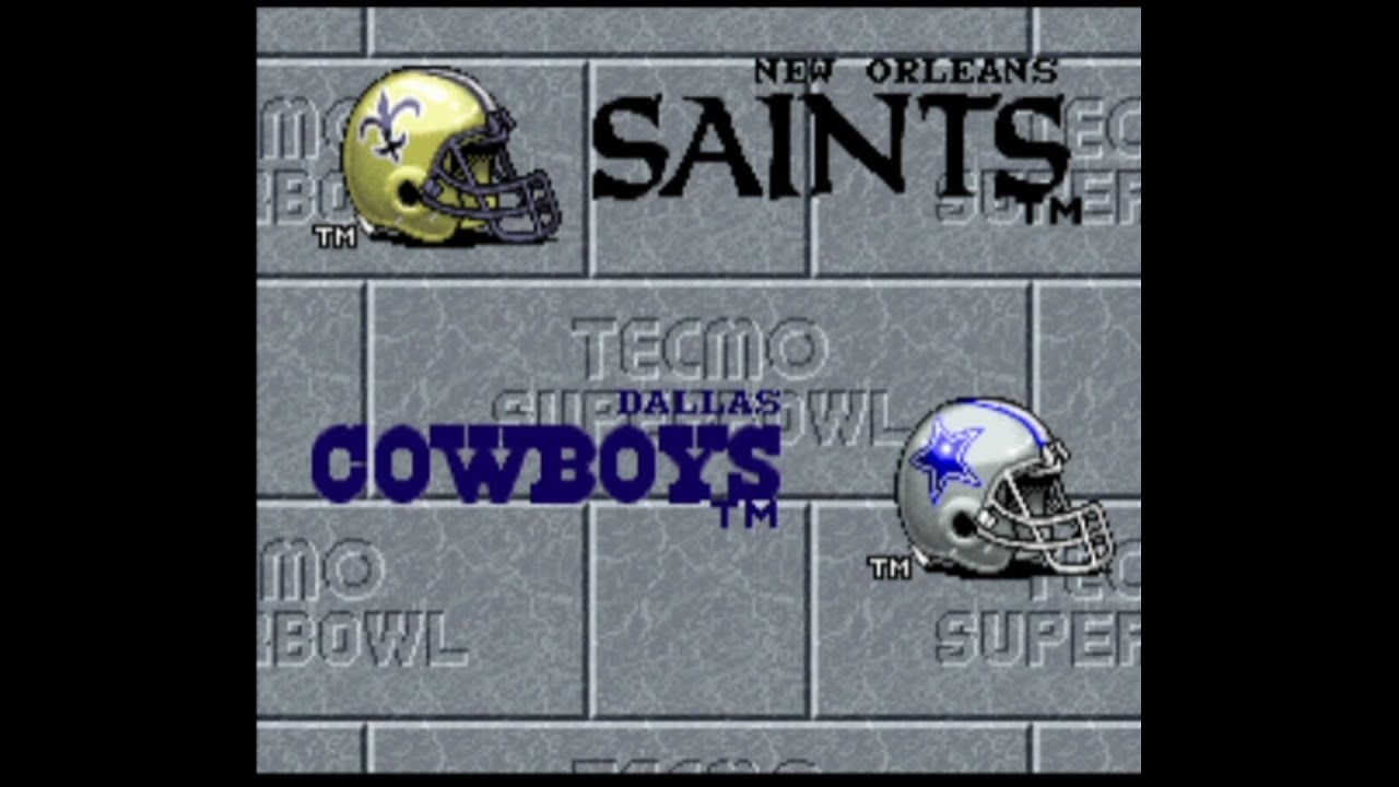 Tecmo NFL on VGN- Playoffs (NFC Championship)