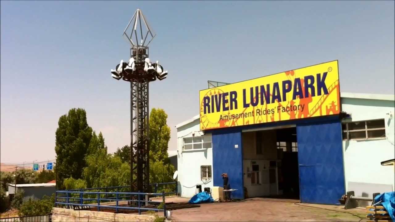 RİVER LUNAPARK TOWER RİDES AMUSEMENT ADRENALİN RİDE