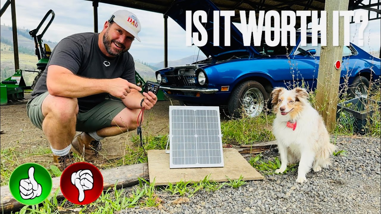 Best 12V Solar Battery Charger? | Solperk 20W Solar Panel Kit Review & Real-World Test