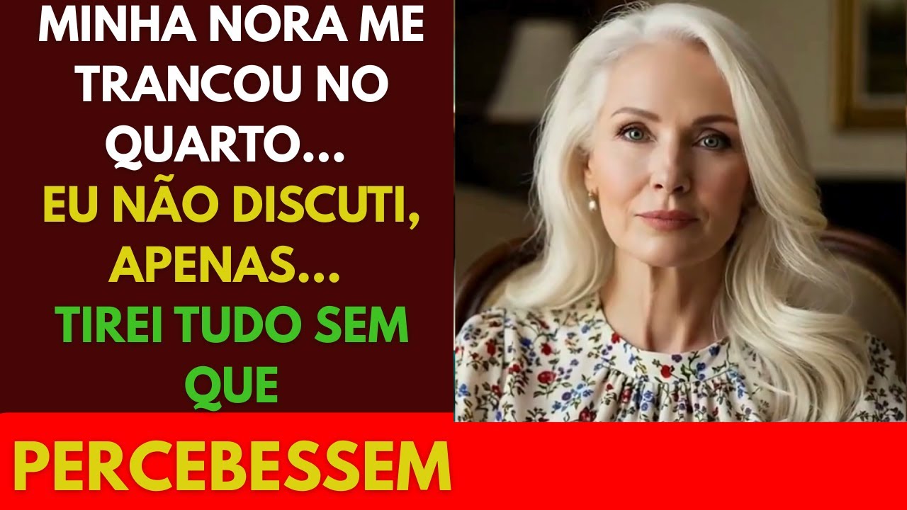 Minha nora trancou meu quarto — eu não discuti, apenas tirei tudo sem que percebessem