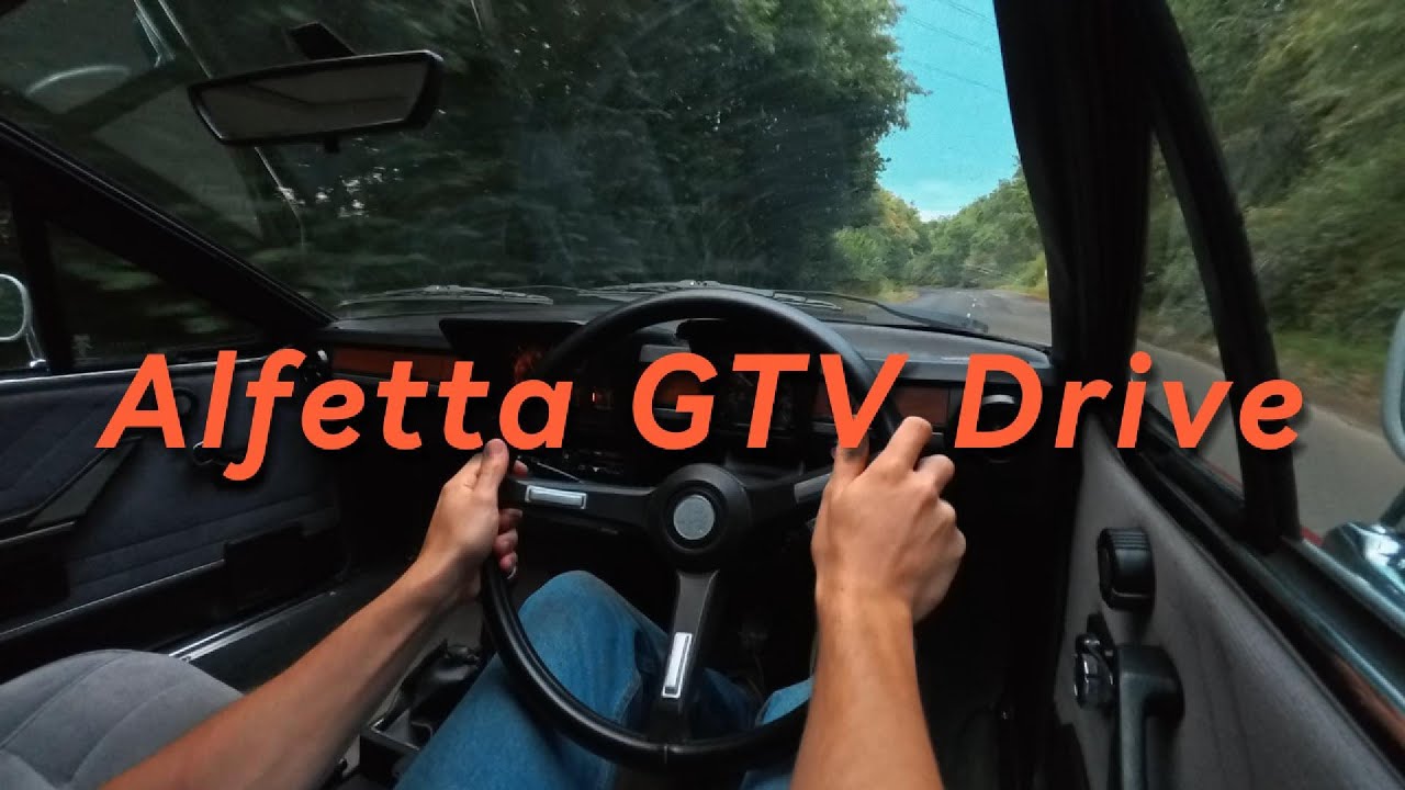 alfetta gtv drive