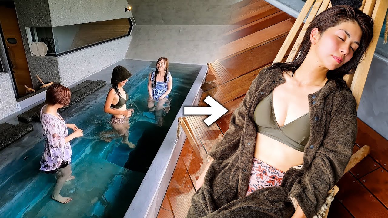 【富山】ローカルタレントが水着で貸切サウナに行ったら女子トークで盛り上がりすぎたw