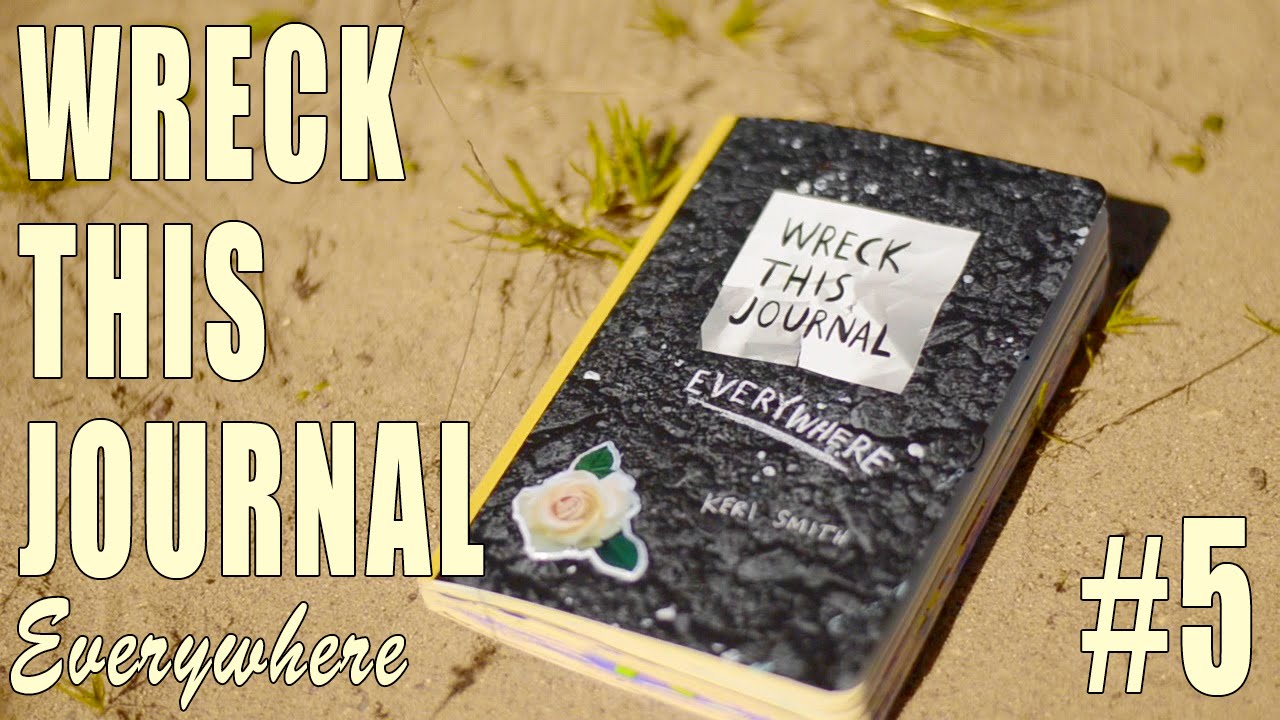 Wreck this journal everywhere #5 / Уничтожь меня #5