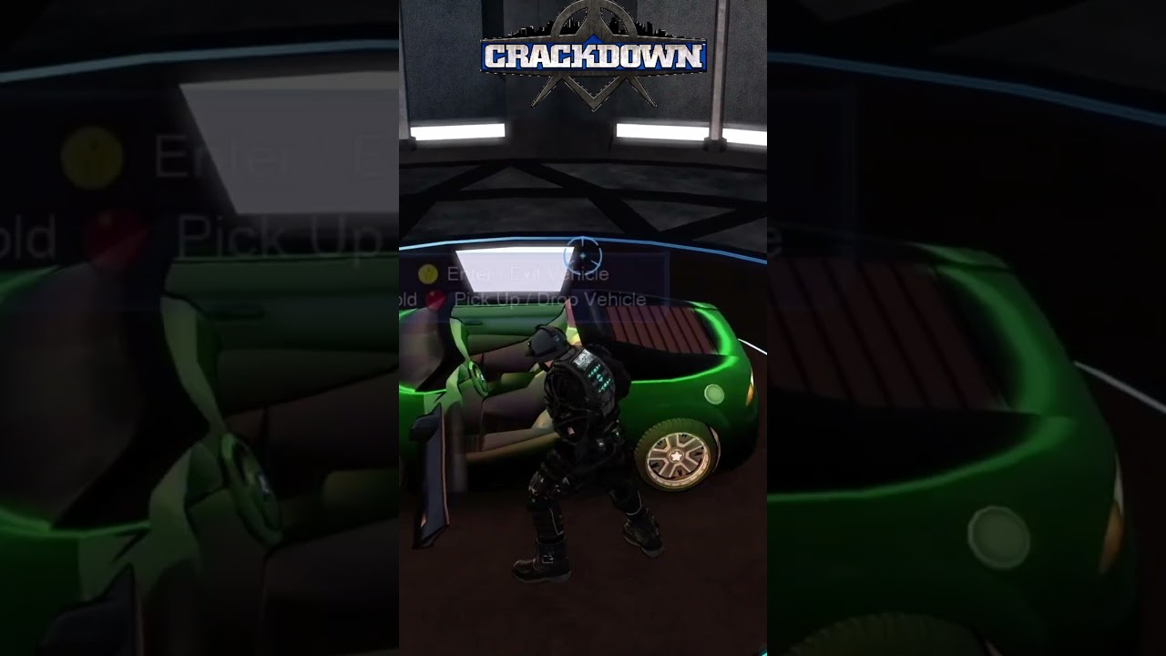 Crackdown против Crackdown 2 &mdash; Транспорт агентства #crackdown