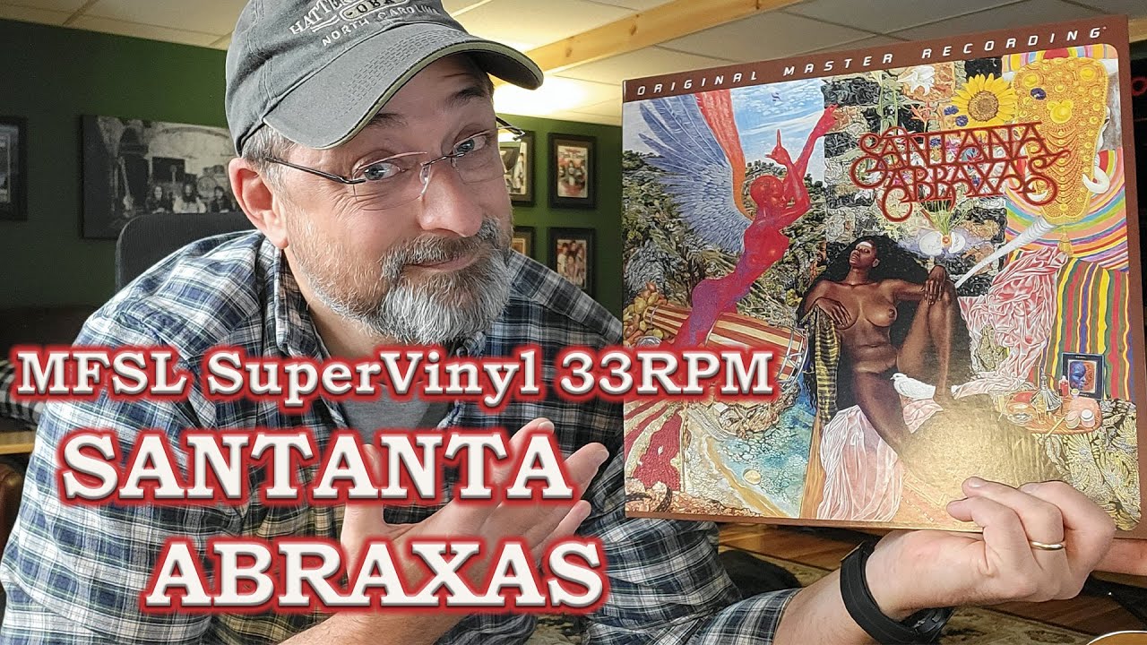 Santana Abraxas - Mobile Fidelity Sound Lab SuperVinyl 33 1/3 RPM. OH MY!!